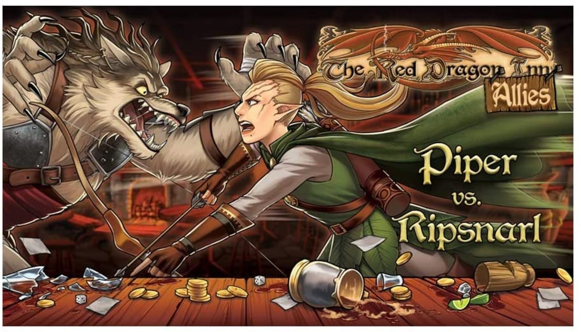 Red Dragon Inn - Piper vs. Ripsnarl Board Game