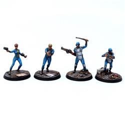 Fallout Wasteland Warfare with Survivors Vault Dwellers