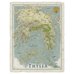 MUH051948 Odyssey Dragonlords - Double Side Map Miniatures