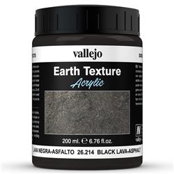 200 ml Diorama Effects Earth Black Lava-Asphalt Paint
