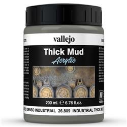 200 ml DE Mud Industrial Thick Mud Paints & Brushes