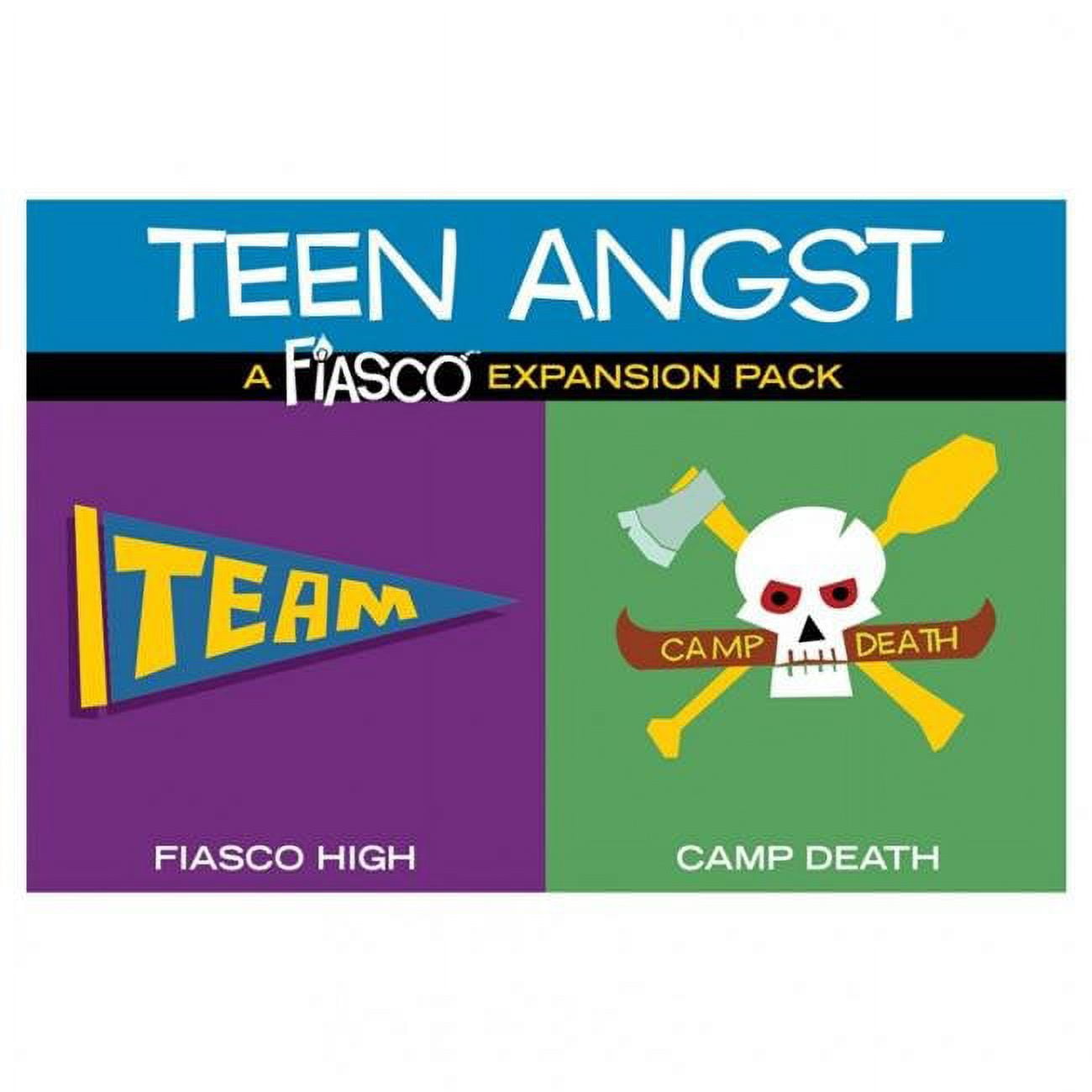 Fiasco Expansion Pack - Teen Angst Role Play Game