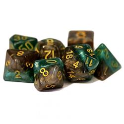 GKGH226 Cube Halfsies Treant Dice Cube, Set of 7
