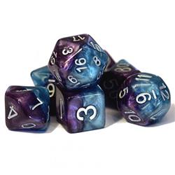GKGH235 Halfsies Psionic Combat Dice Cube, Set of 7