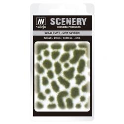 Picture of Acrylicos Vallejo VJPSC401 Wild Tuft Dry Green Small Scenery