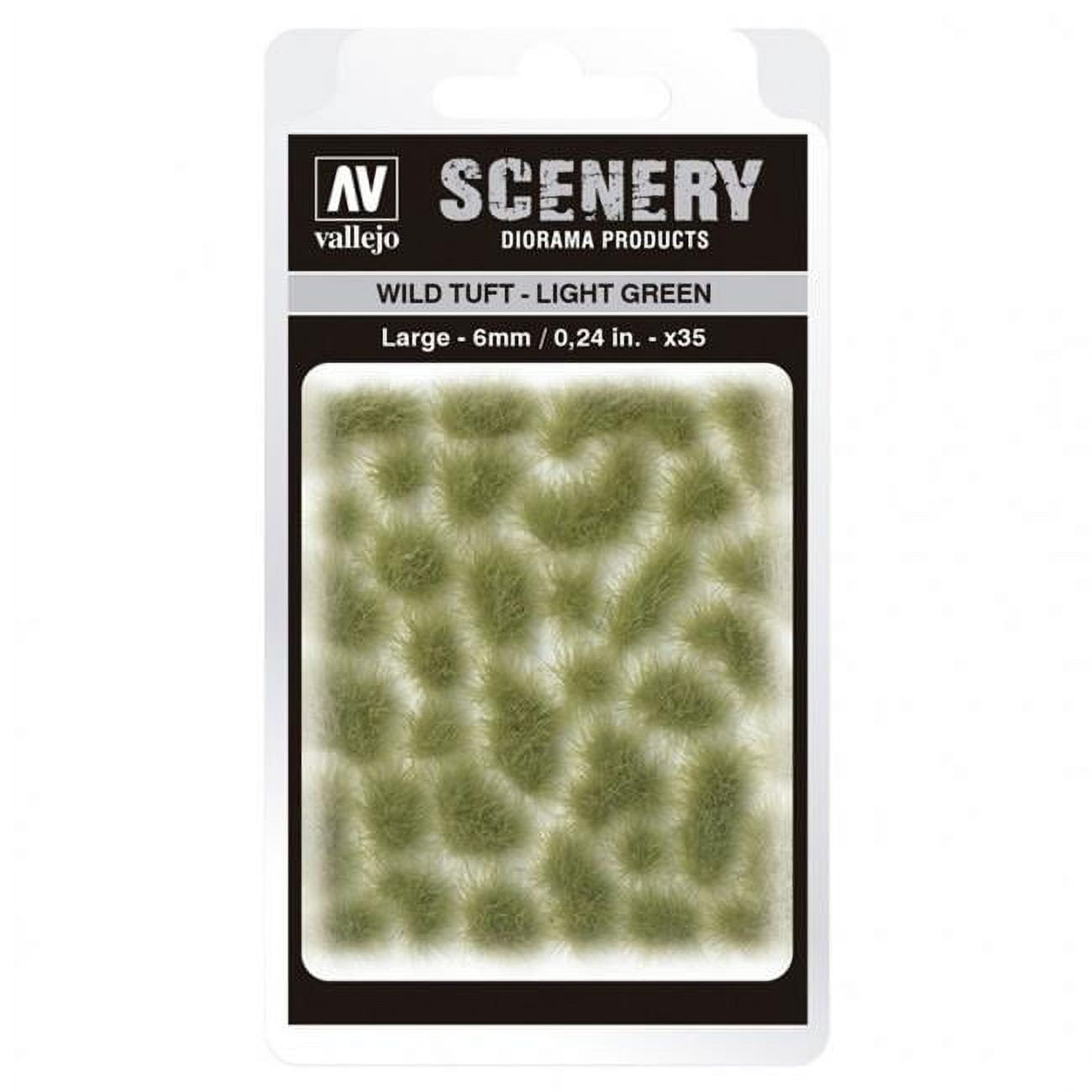 Picture of Acrylicos Vallejo VJPSC417 Wild Tuft Light Green Large Scenery