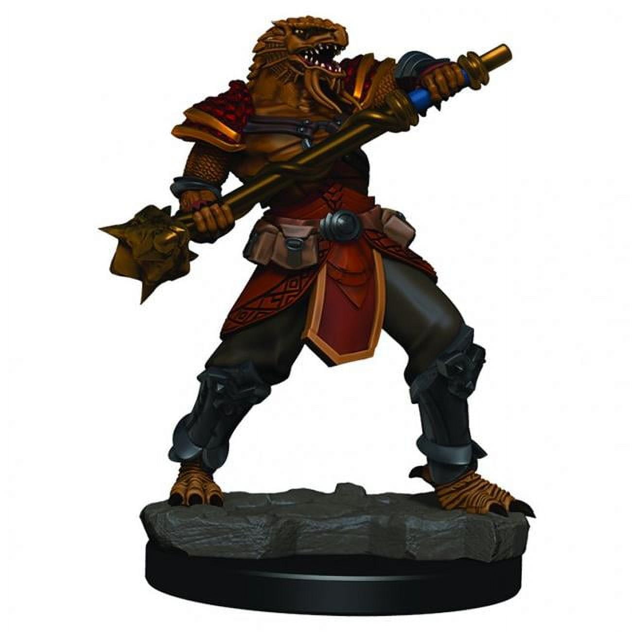 Picture of WizKids WZK93015 Dungeons & Dragons Icons of the Realms Premium Male Dragonborn Fighter Miniature