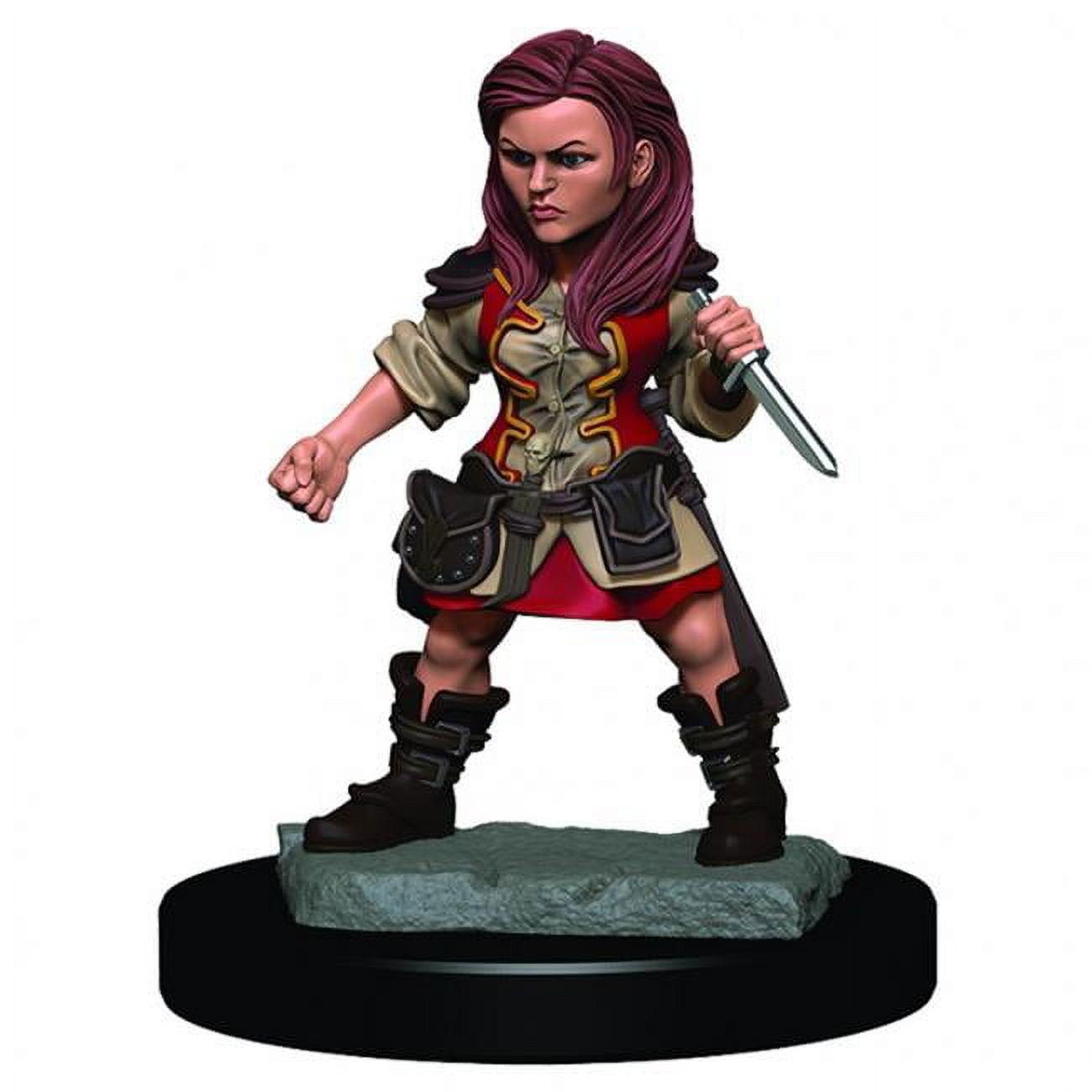 Picture of WizKids WZK93019 Dungeons & Dragons Icons of the Realms Premium Halfling Female Rogue Miniature