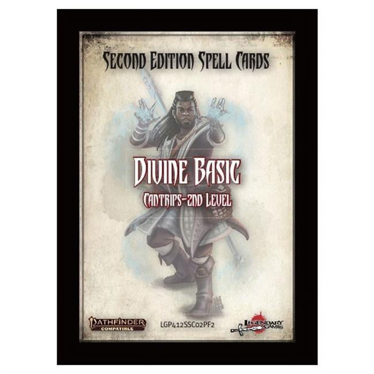 Picture of Legendary Games LEG412SSC02PF2 Pathfinder Second Edition Spell Cards - Divine Basic