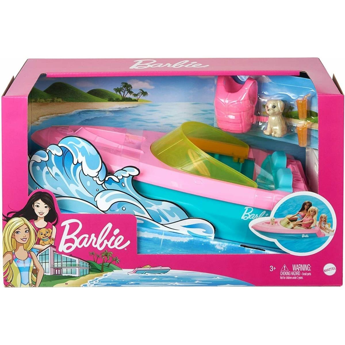 Picture of Mattel MTTGRG29 Barbie Boat Toys