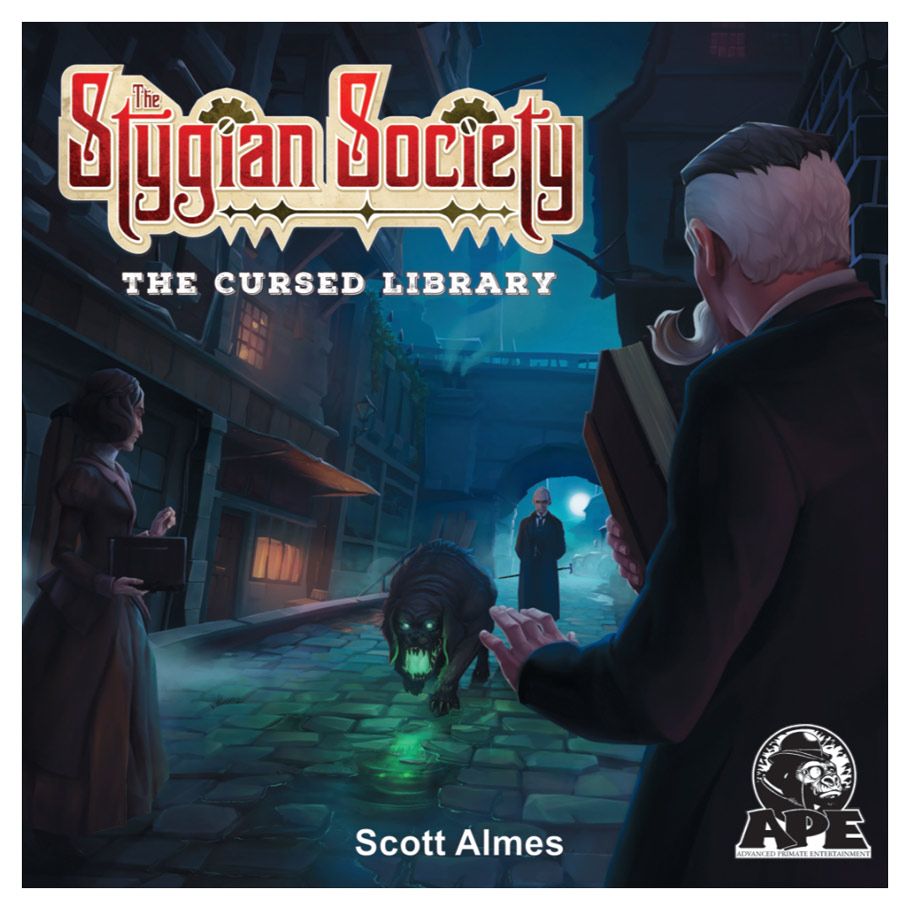 Picture of APE Games APE3320 The Stygian Society - The Cursed Library Board Game