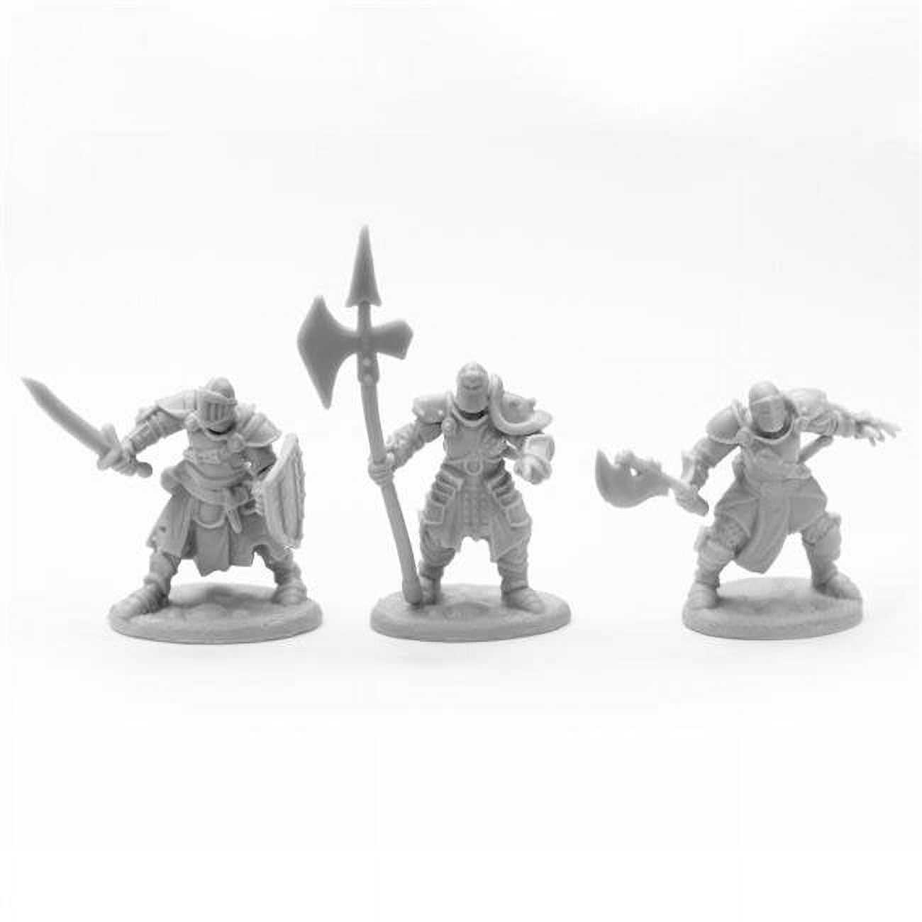 Picture of Reaper Miniatures REM77673 Bones Knights of the Realm Miniatures