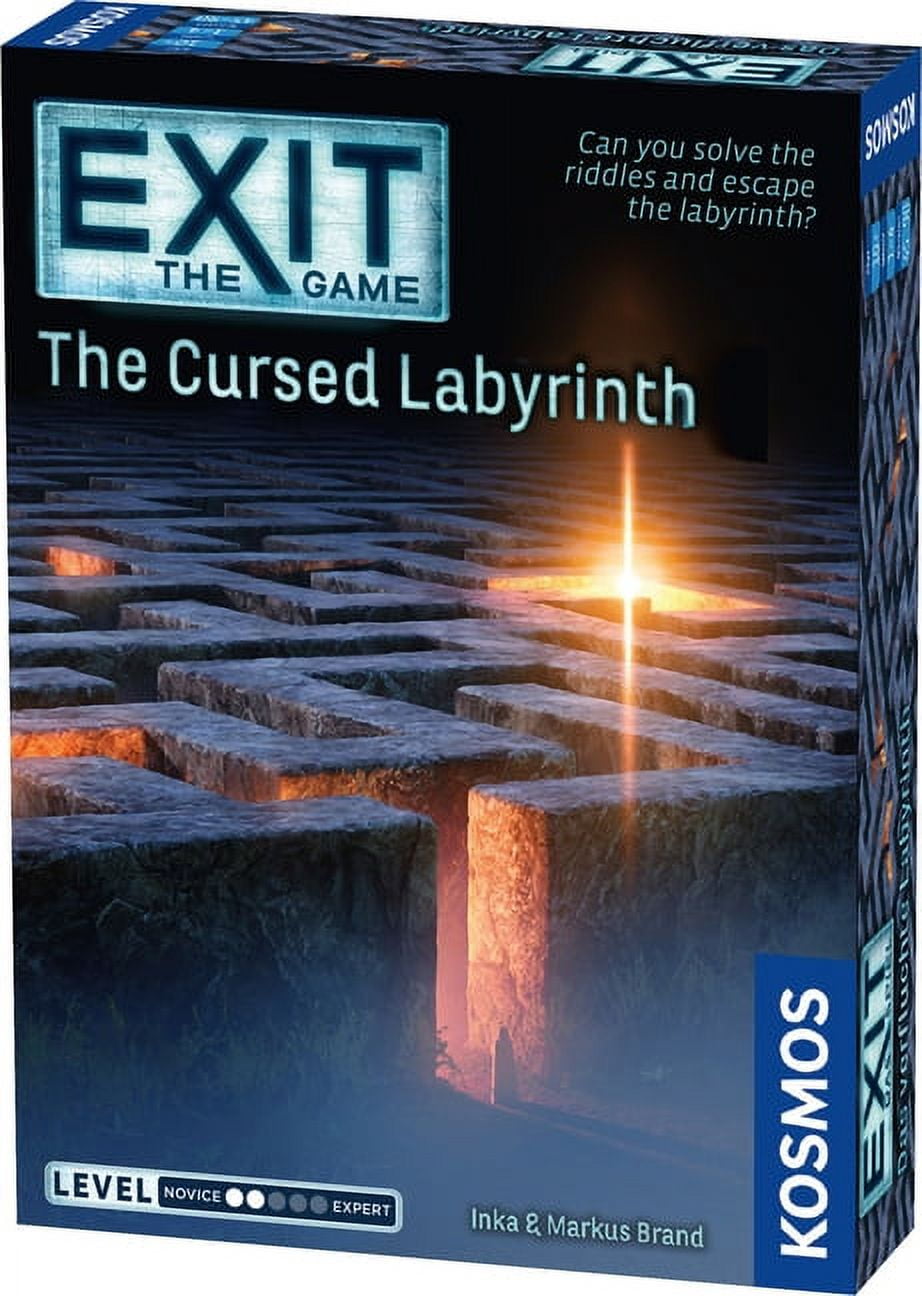 Exit The Cursed Labyrinth Board Game