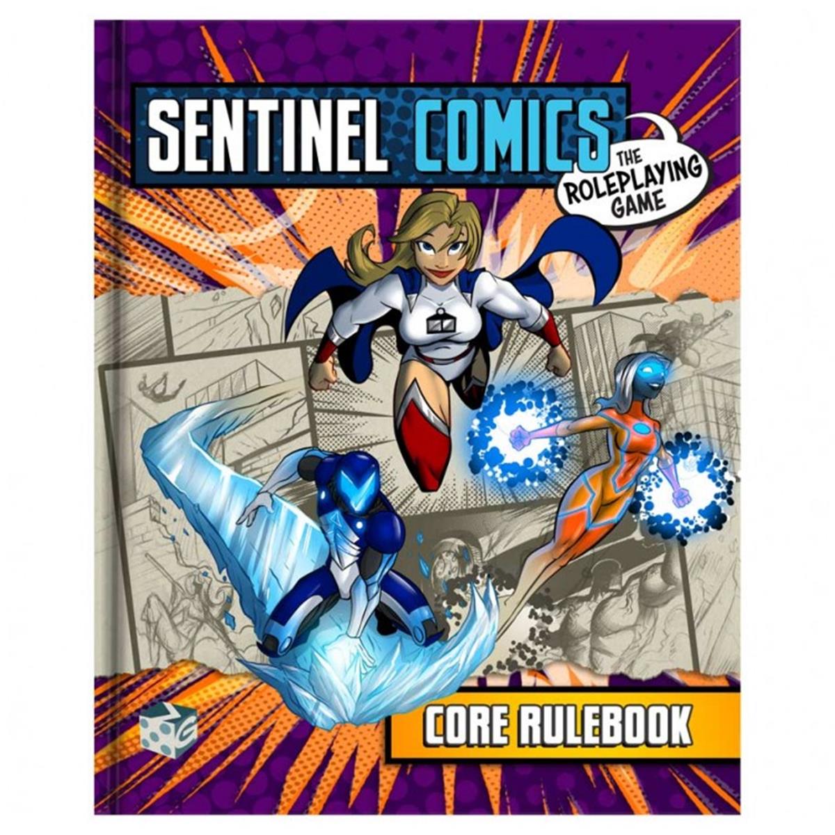Picture of Greater Than Games GTGSRPGCORE Sentinel Comics Role Playing Game Core Rulebook