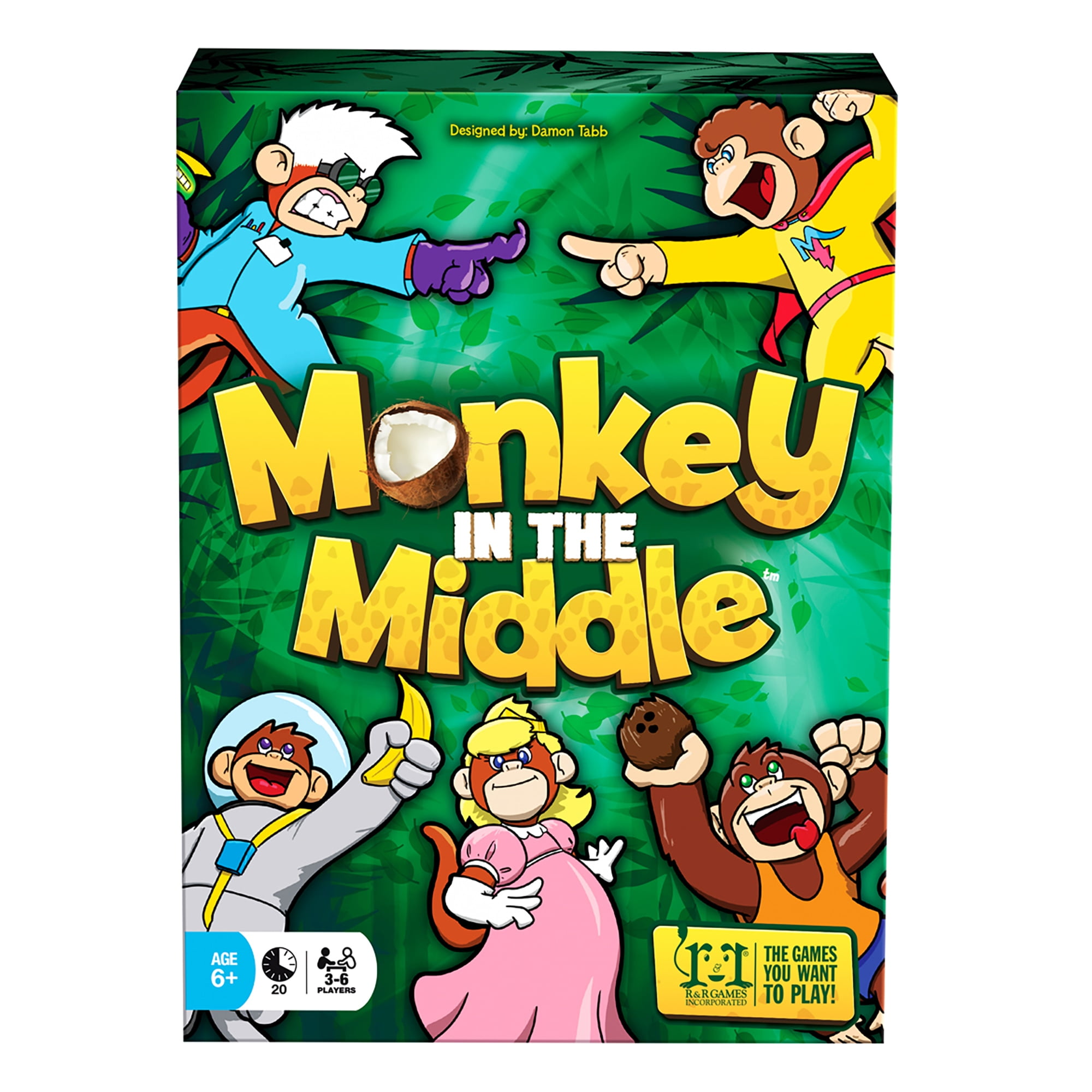 Monkey in the Middle Board Game