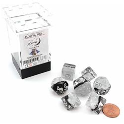 GKGE0870 Cube Eclipse Luna Dice - Set of 7