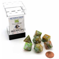 GKGAE248 Cube Aether Ork York Dice - Set of 7