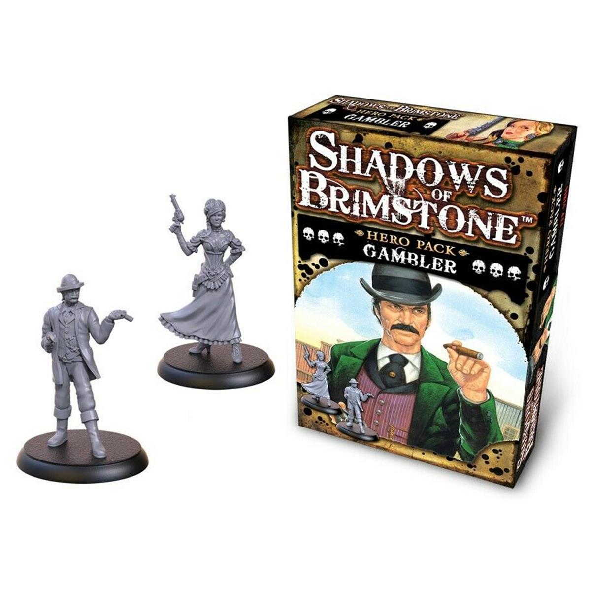 Gambler Hero for Shadows of Brimstone Board Game