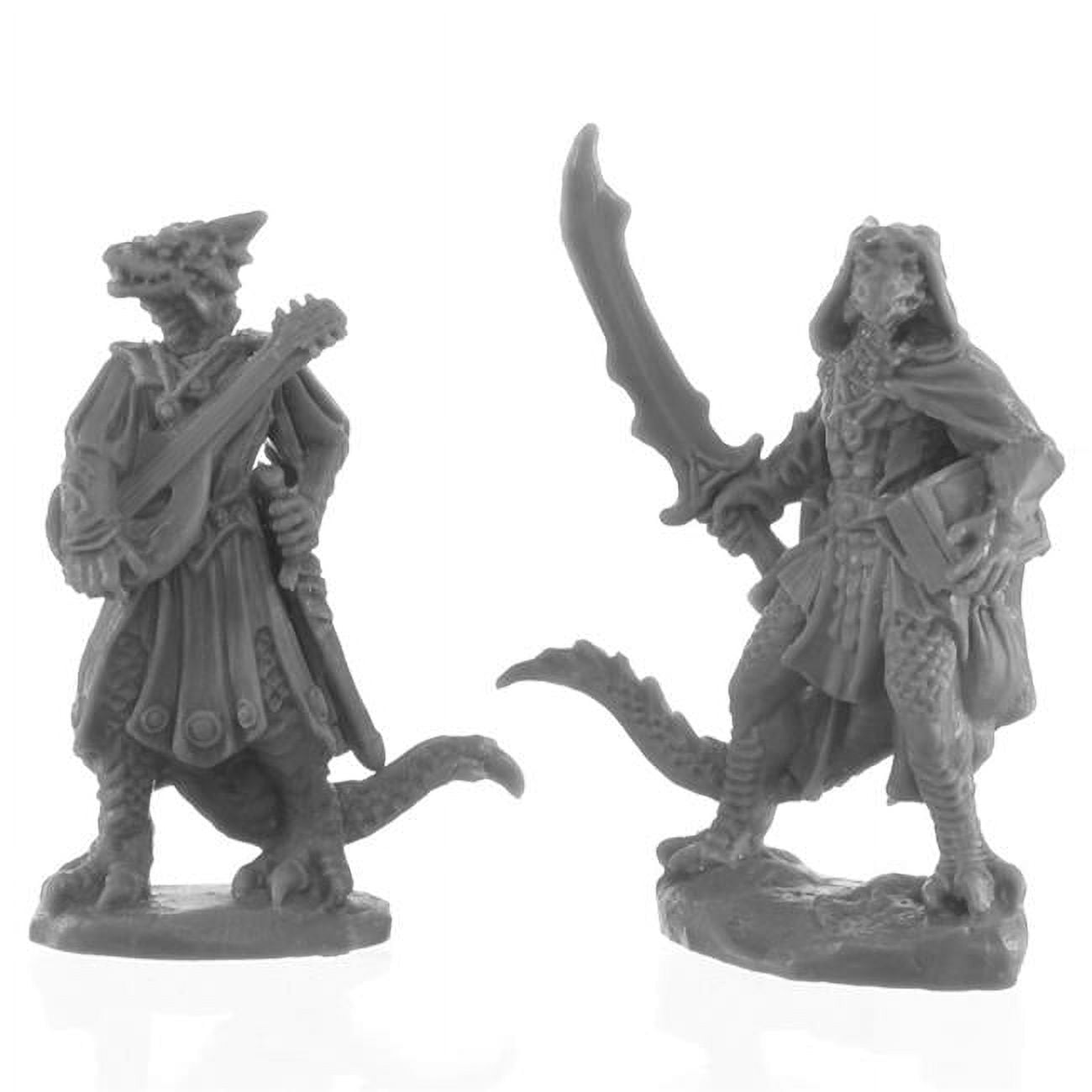 Bones BK Dragonfolk Bard & Thief Miniature Game