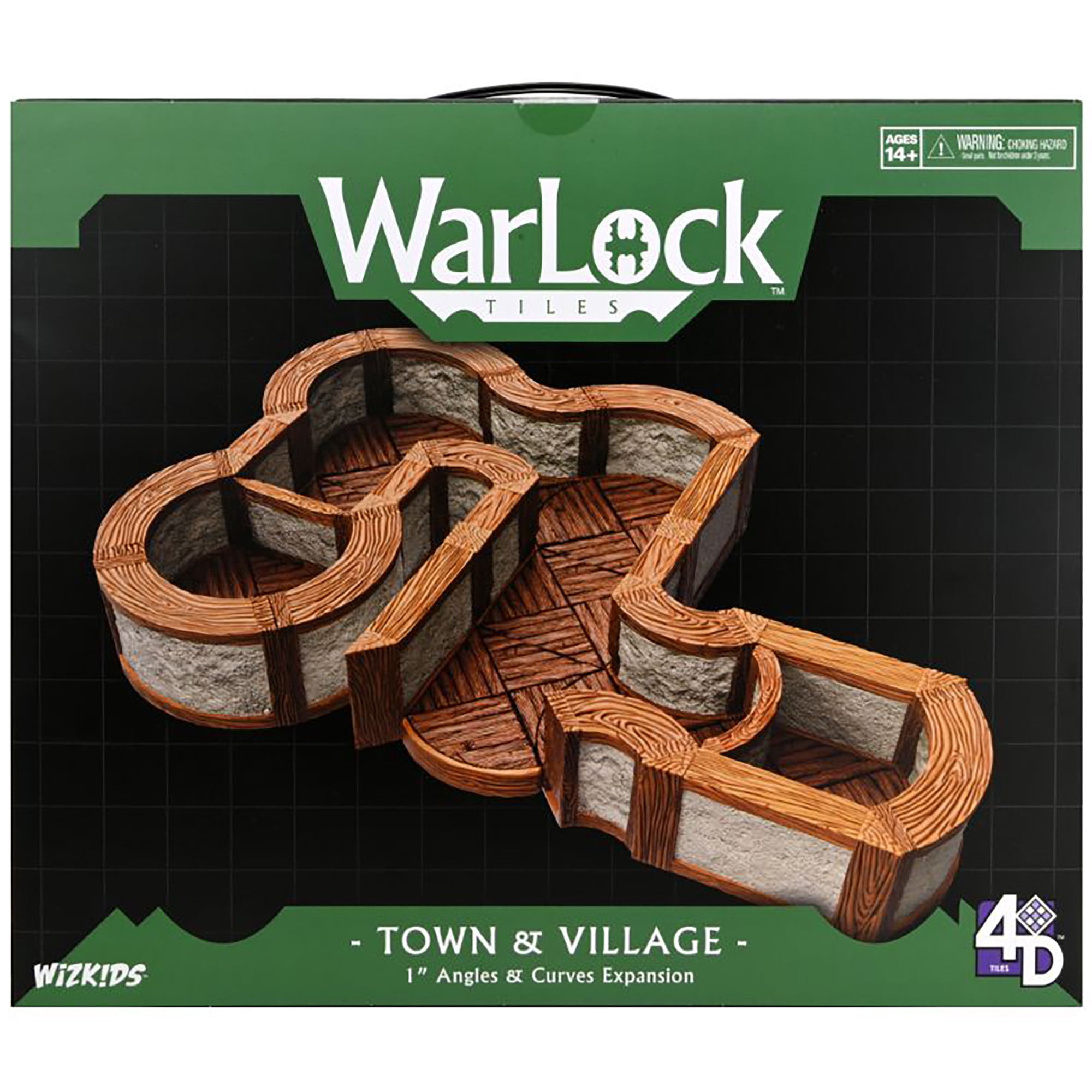 Picture of Wizkids WZK16532 WarLock Tiles Town & Angles & Curves Miniature