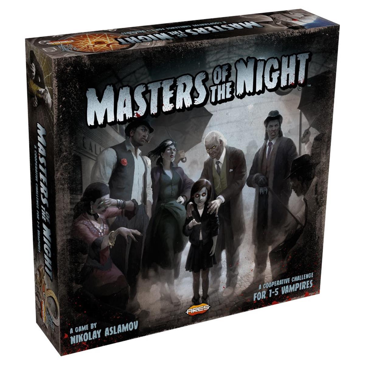 Picture of Ares Games AREARTG009 Masters of the Night Board Game
