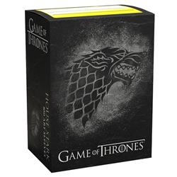 ATM16029 Deck Protector Art Brushed - Game of Thrones Stark Card - Pack of 100