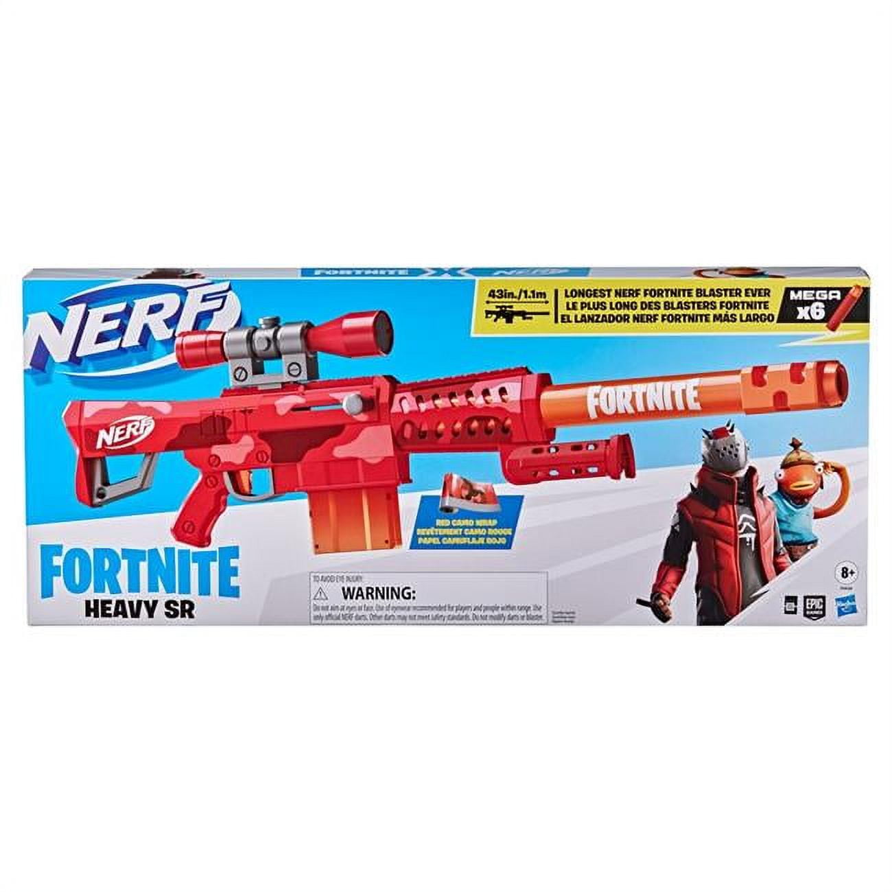 Picture of Hasbro HSBF0928 Nerf Fortnite Heavy SR Blasted Toys - Pack of 4