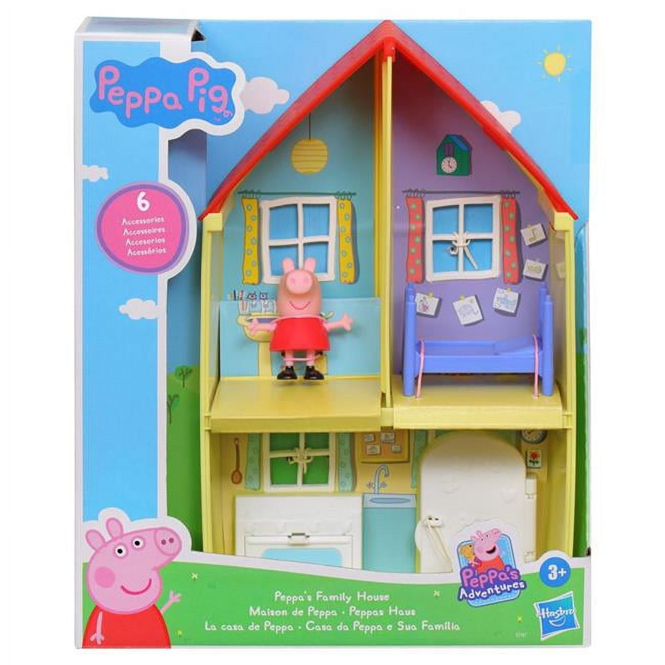 Picture of Hasbro HSBF2167 PEP - Peppas House Playset, Pack of 2
