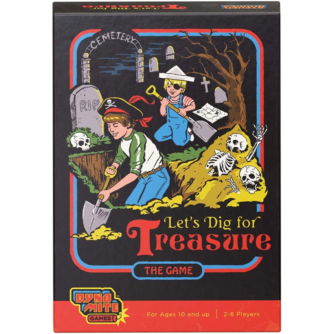 Picture of Cryptozoic Entertainment CTZ28869 Steven Rhodes - Lets Dig for Treasure Card Game
