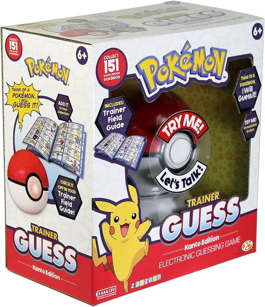 Pokemon-Trainer Guess Kanto Board Games