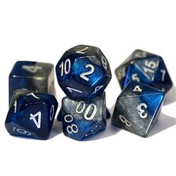 Picture of Gate Keeper Games GKGH239 Cube Halfsies The Heir Dice - Set of 7
