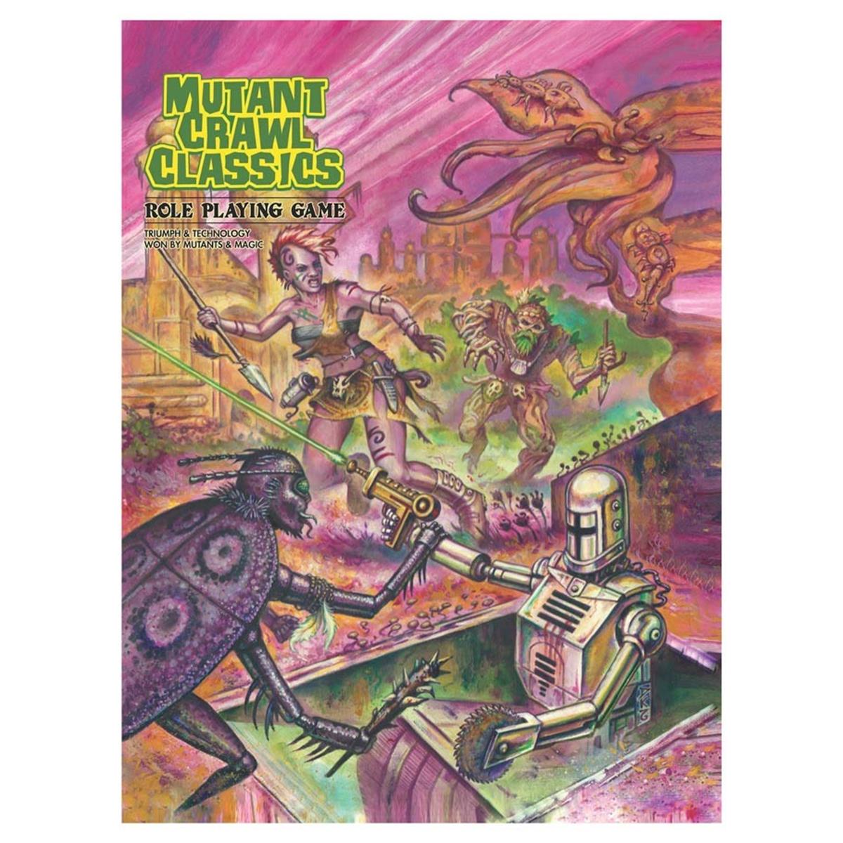 GMG6201 Mutant Crawl Classics Core Softcover Game Rulebook