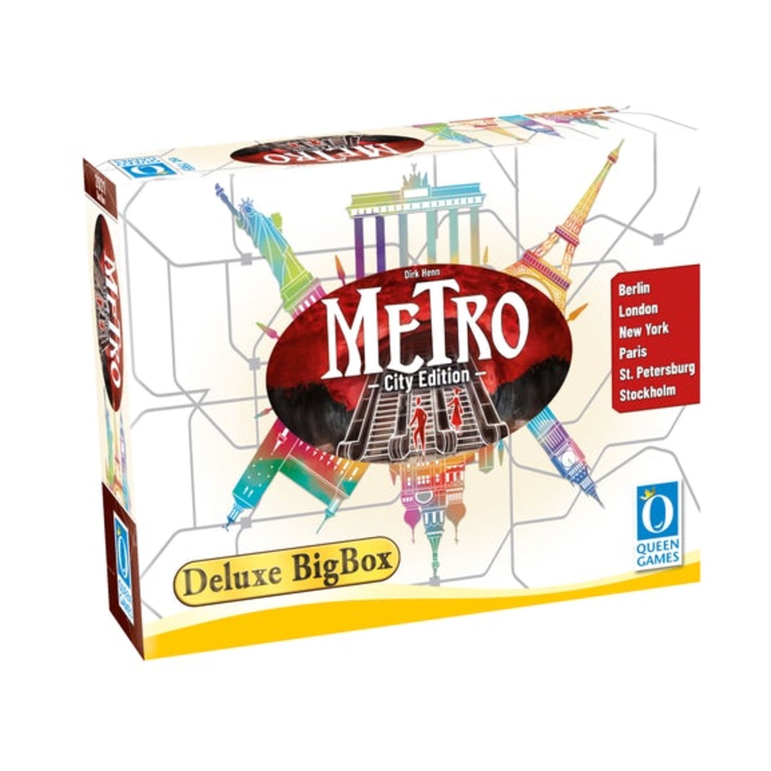 Metro Deluxe Big Box Plus Acrylic Tiles Board Game