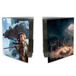 Dungeons & Dragons Barbarian Character Folio - Multicolor - 10 Pocket Pages - Includes Sticker Sheet