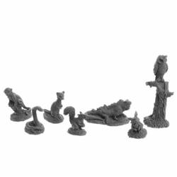 Dungeon Dwellers Familiars 2 Figures