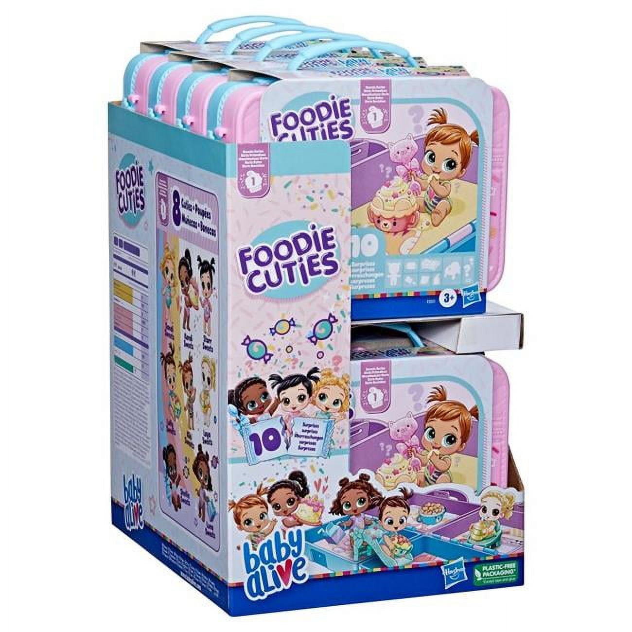 Picture of Hasbro HSBF3551 Baby Alive Foodie Cuties PDQ Toy - 8 Piece