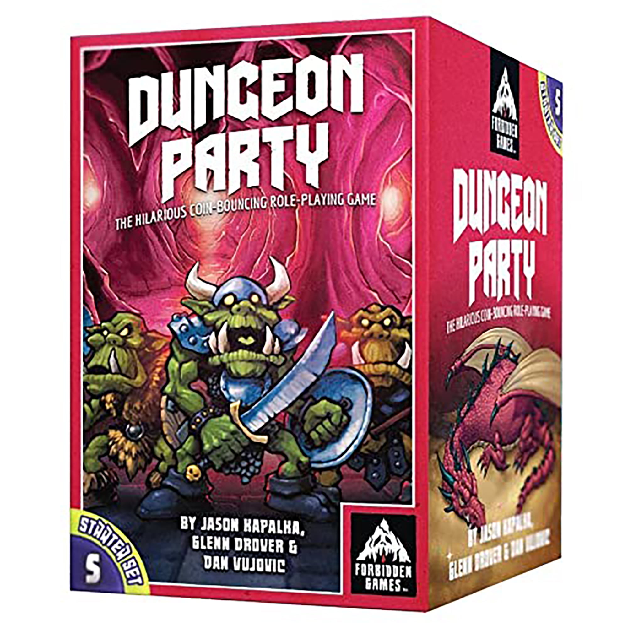 Dungeon Party Starter Pack Board Game - Multi-color Standard Size