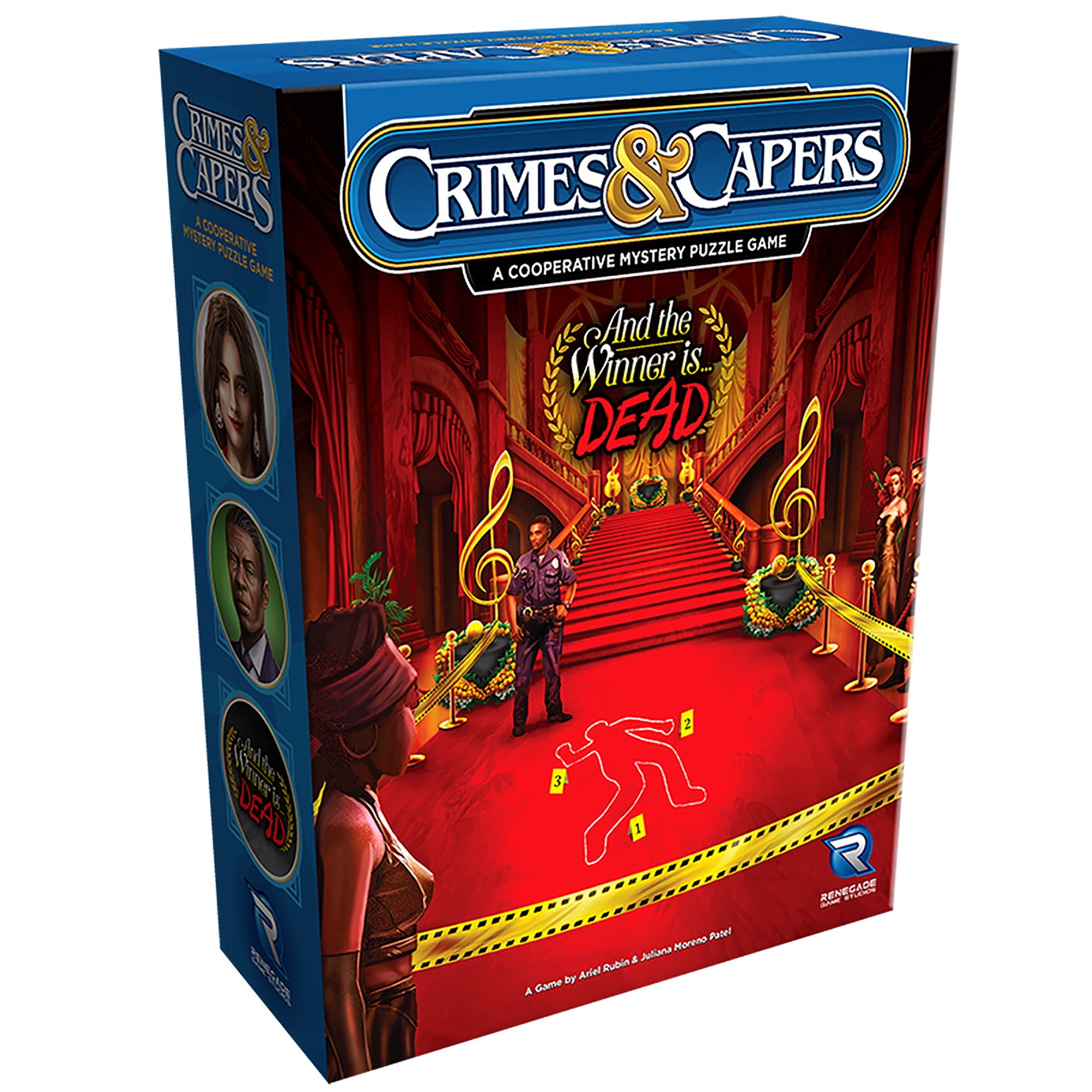 Picture of Renegade Game Studios REN02314 Crimes & Capers & the Winner Is Dead Board Game