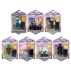 MINE CAB Core Figure Assorted Toy - Pack of 8