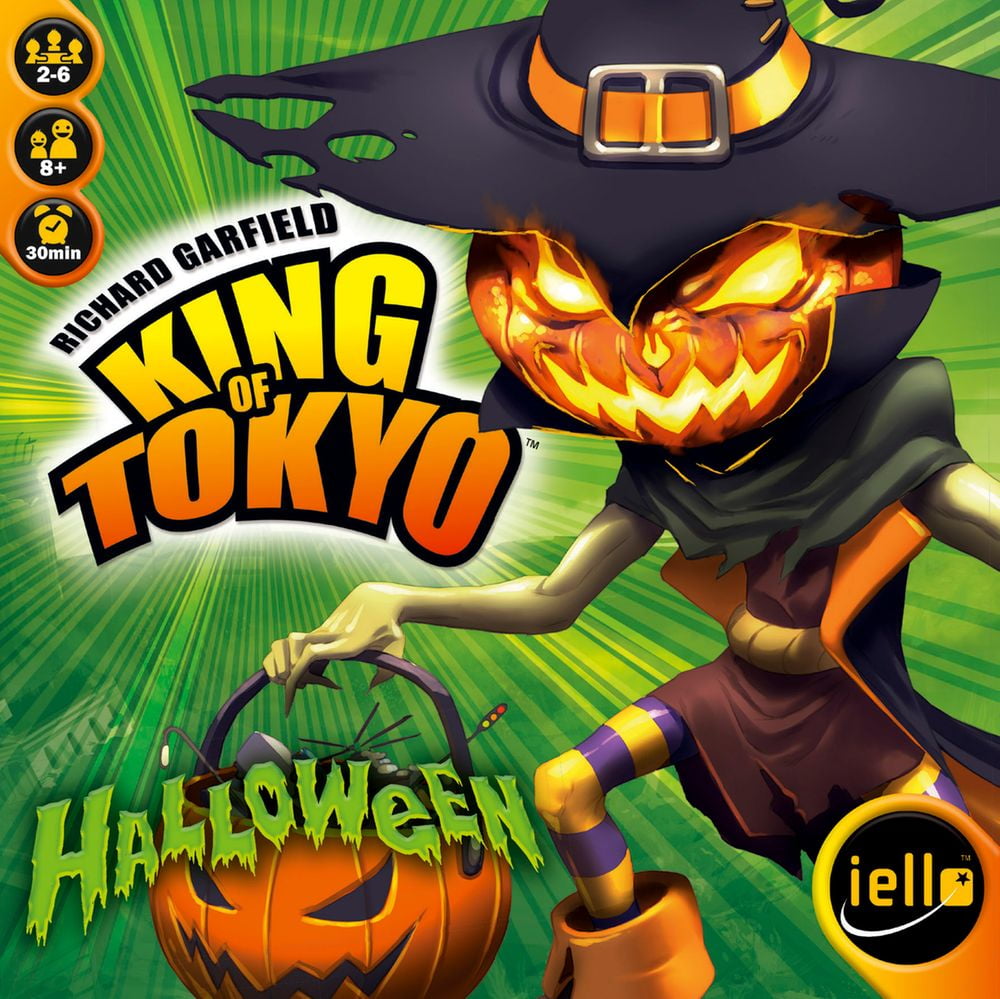 IEL51418 King of Tokyo 2E Halloween Board Game -  IELLO