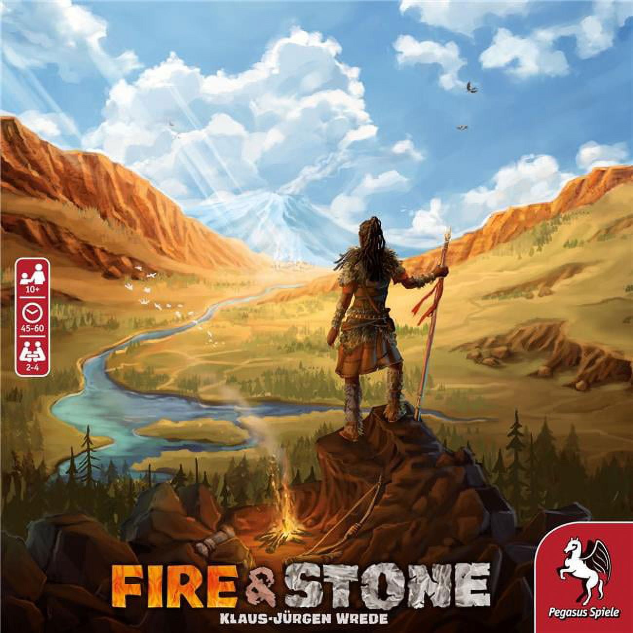 Picture of Pegasus Spiele PES51233E Fire & Stone Board Game