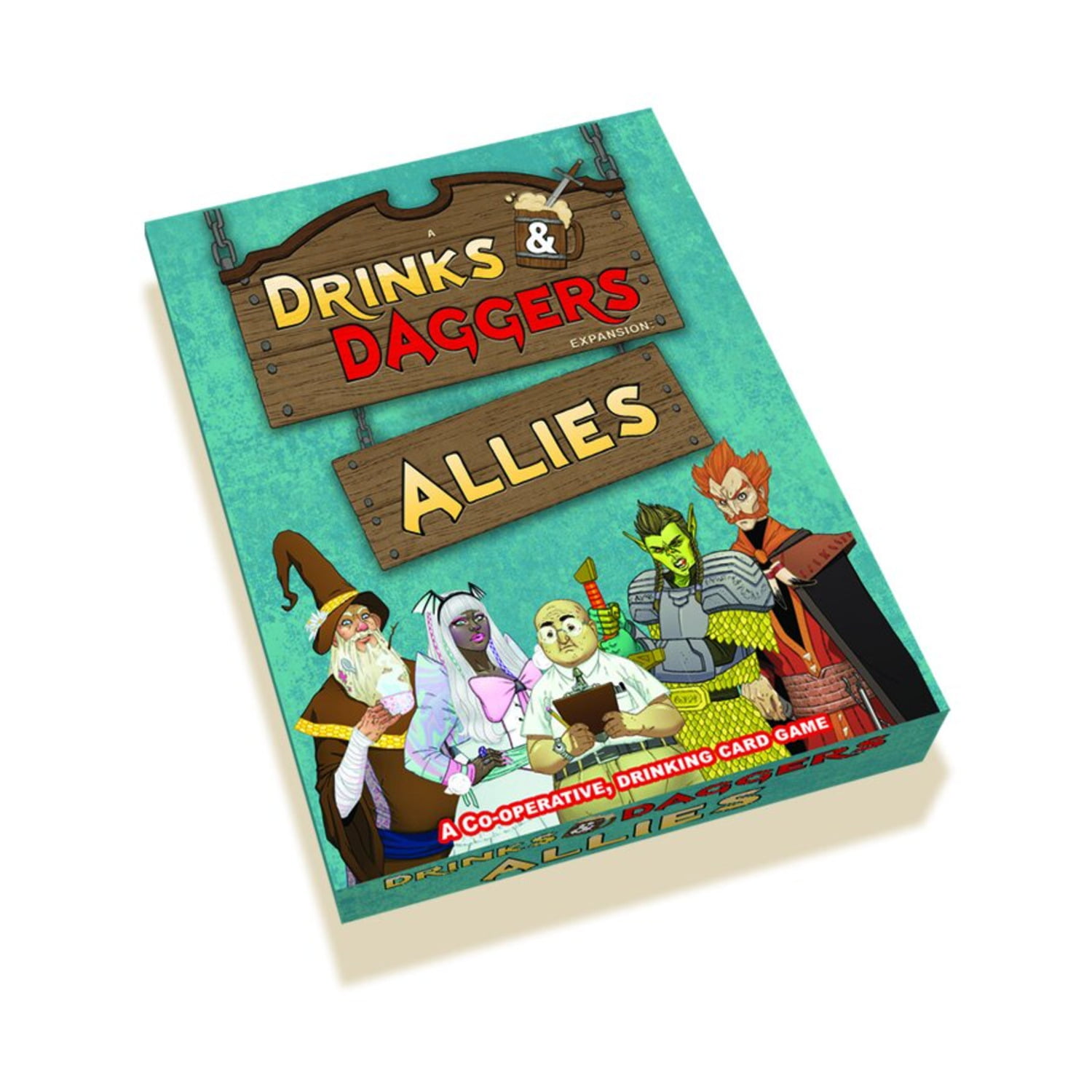 Picture of Carmic CMISQ3086530 Drinks & Daggers Allies Board Game