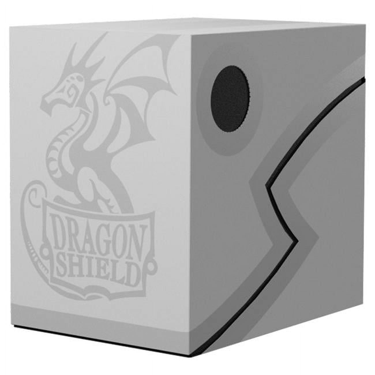 Picture of Arcane Tinmen ATM30635 Dragon Shield Double Shell&#44; Ashen White & Black