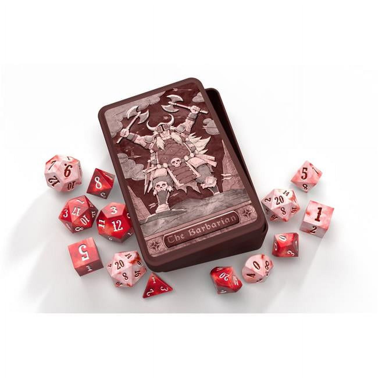 Picture of Beadle & Grimms BAG0002 Roleplaying Class-Specific Dice - Barbarian - Set of 13