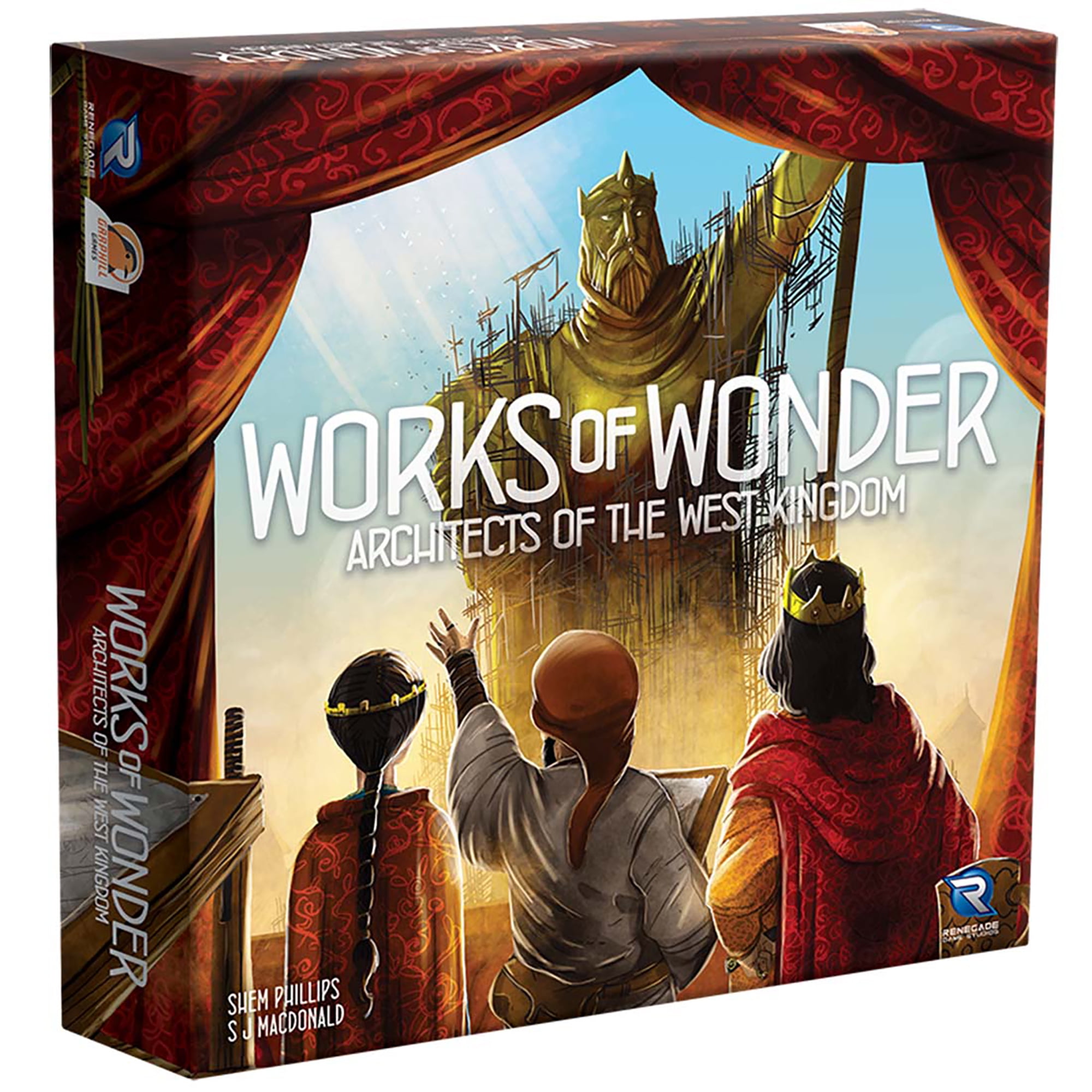Picture of Renegade Game Studios REN02254 Architects The West Kingdom Works of Wonder Expansion Board Game