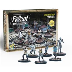 MUH052219 Fallout Wasteland Warfare Railroad Core Miniatures