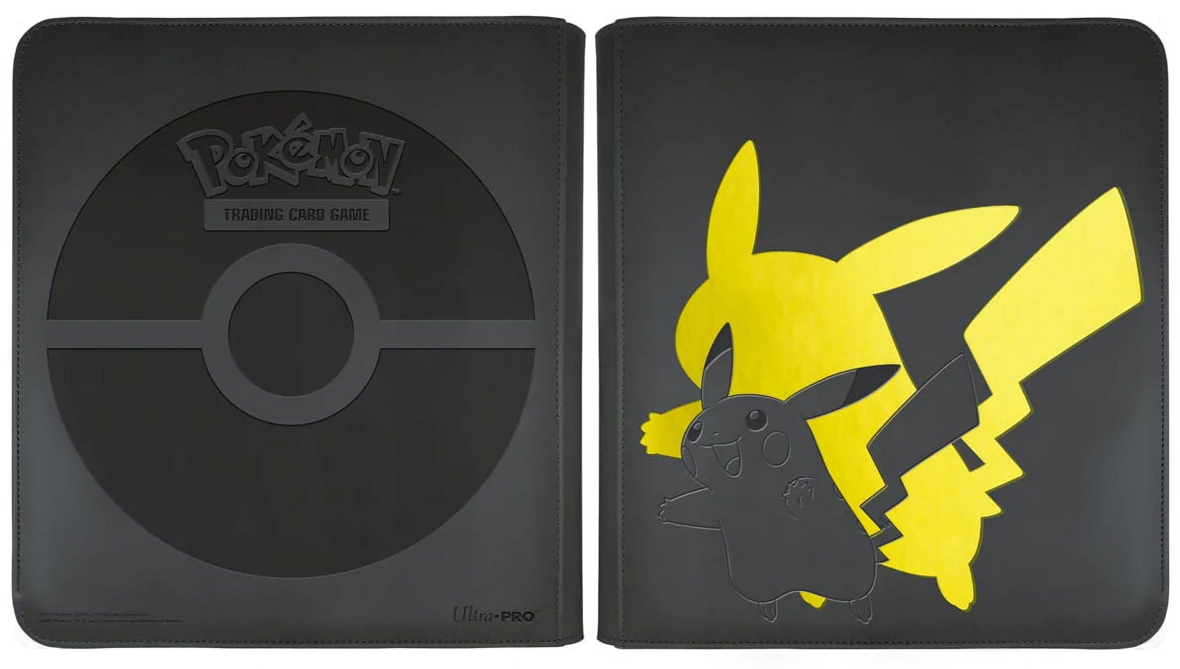Binder 12-Pocket Pokemon Elite Pikachu Card Game
