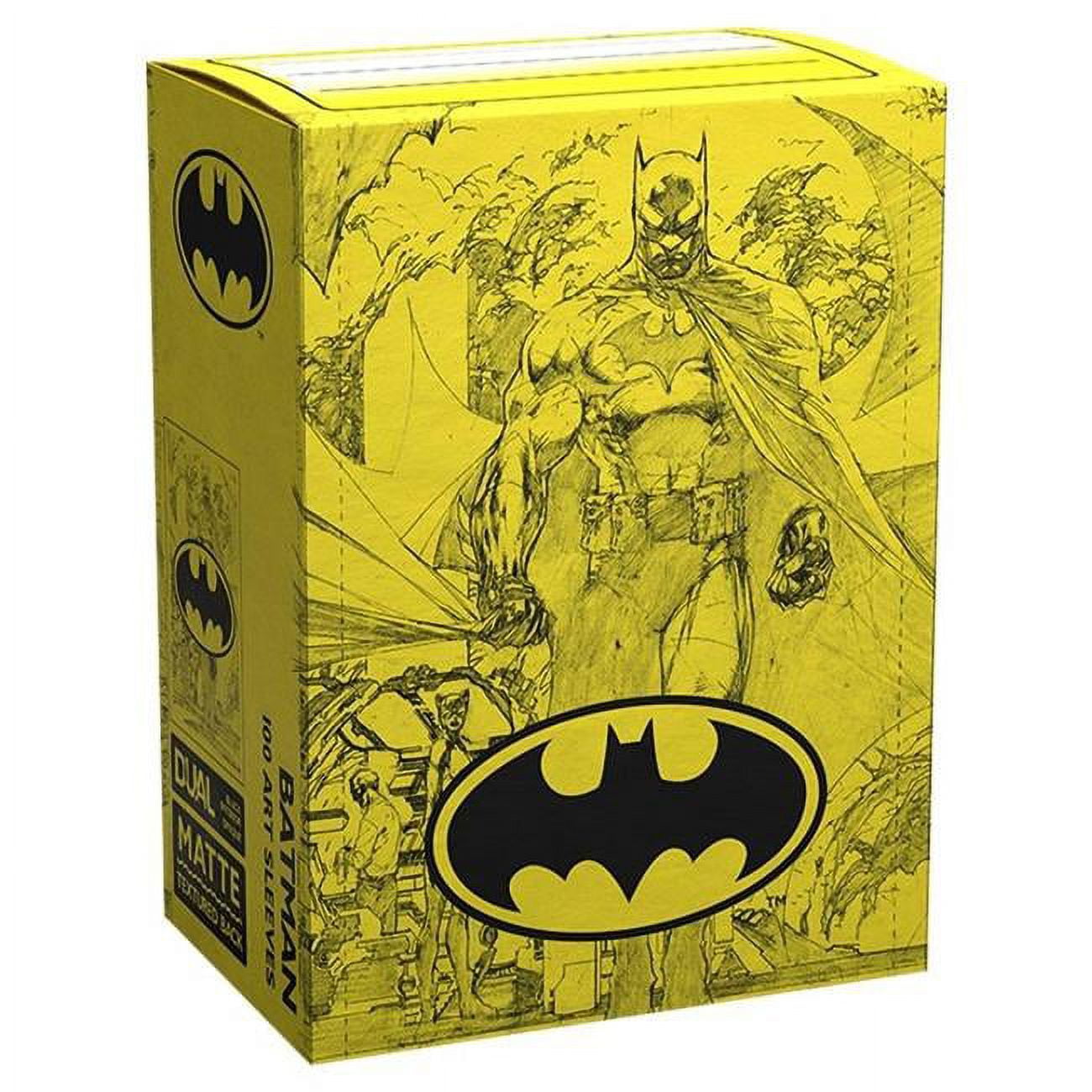 Picture of Arcane Tinmen ATM16033 Dragon Shields WB Art Matte Dual Batman Core Card Game - Pack of 100