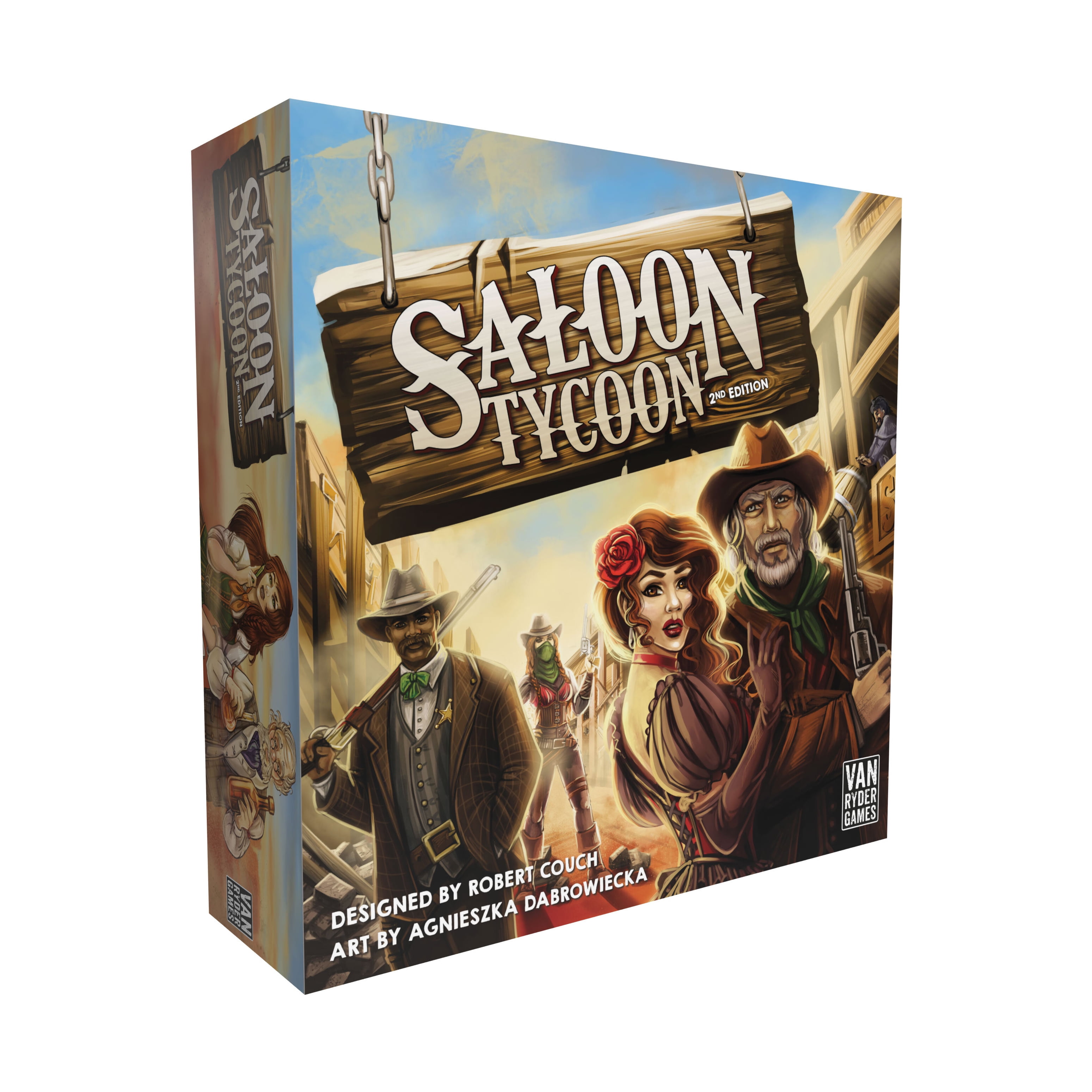 Picture of Van Ryder Games VRG0052 Saloon Tycoon 2nd Edition Board Games