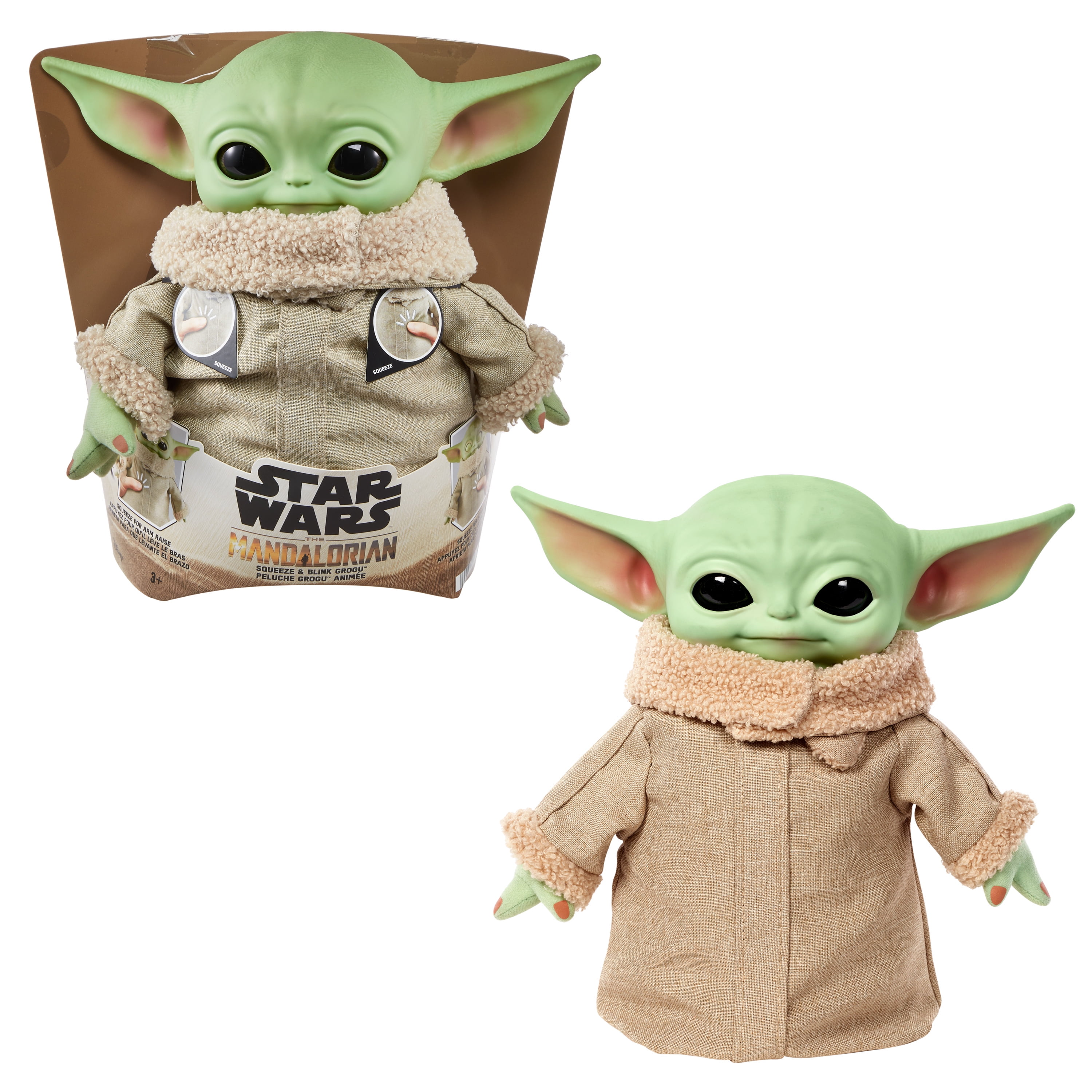 Picture of Mattel MTTHJM25 11 in. Star Wars Child Basic 3.0 Plush Toy - 2 Piece